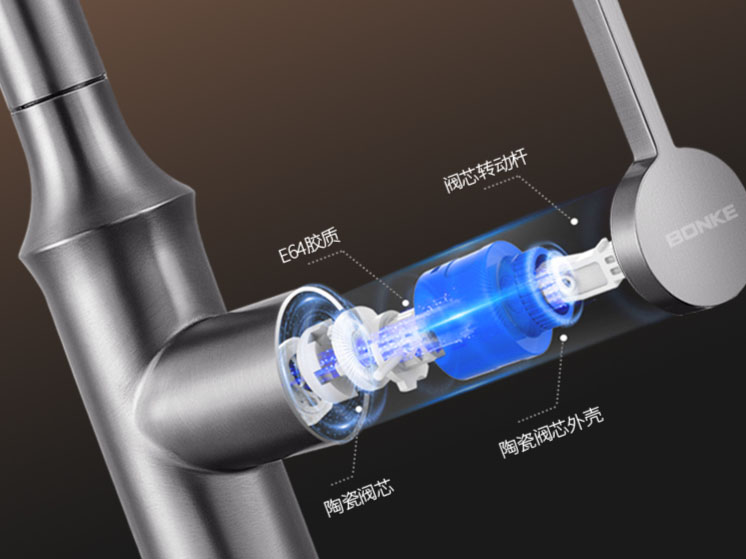 邦克厨卫五金 | 触控感应，驭水之术永葆洁净